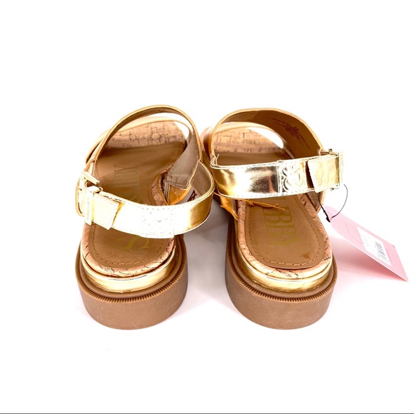 Sam & Libby Marci Strap Sandals BLK/NUDE Size 8.5 - Picture 6 of 7